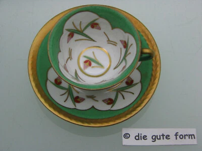 Feiner Art déco um 1930 - -- MOKKATASSE Sammeltasse - C.T. ALTWASSER -- - - Bild 1 von 4