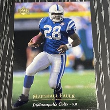 Marshall Faulk 1995 Upper Deck Base Card No. 74 Indianapolis Colts