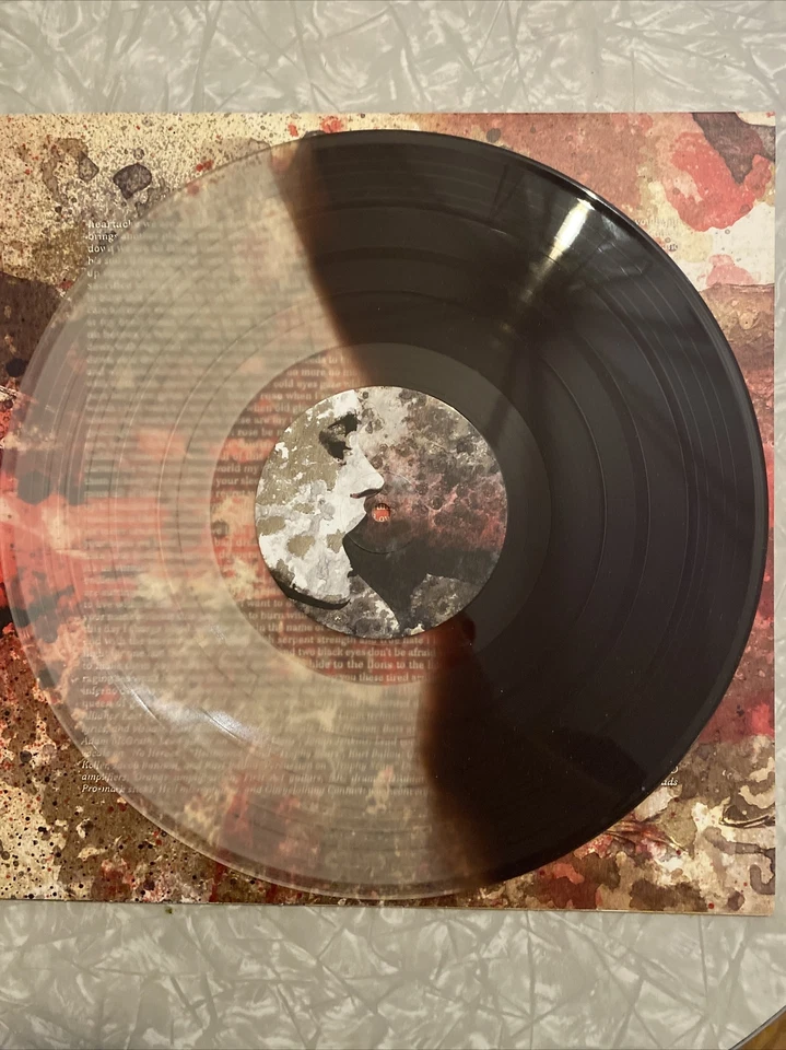 CONVERGE No Heroes CLEAR/BROWN SPLIT vinyl 2nd Press (2006) Limited 1000 copies - Image 3 of 4