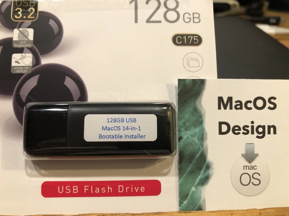 128GB USB-C 14-in-1 MacOS bootable Installer repair recovery tech support - Image 2 of 4