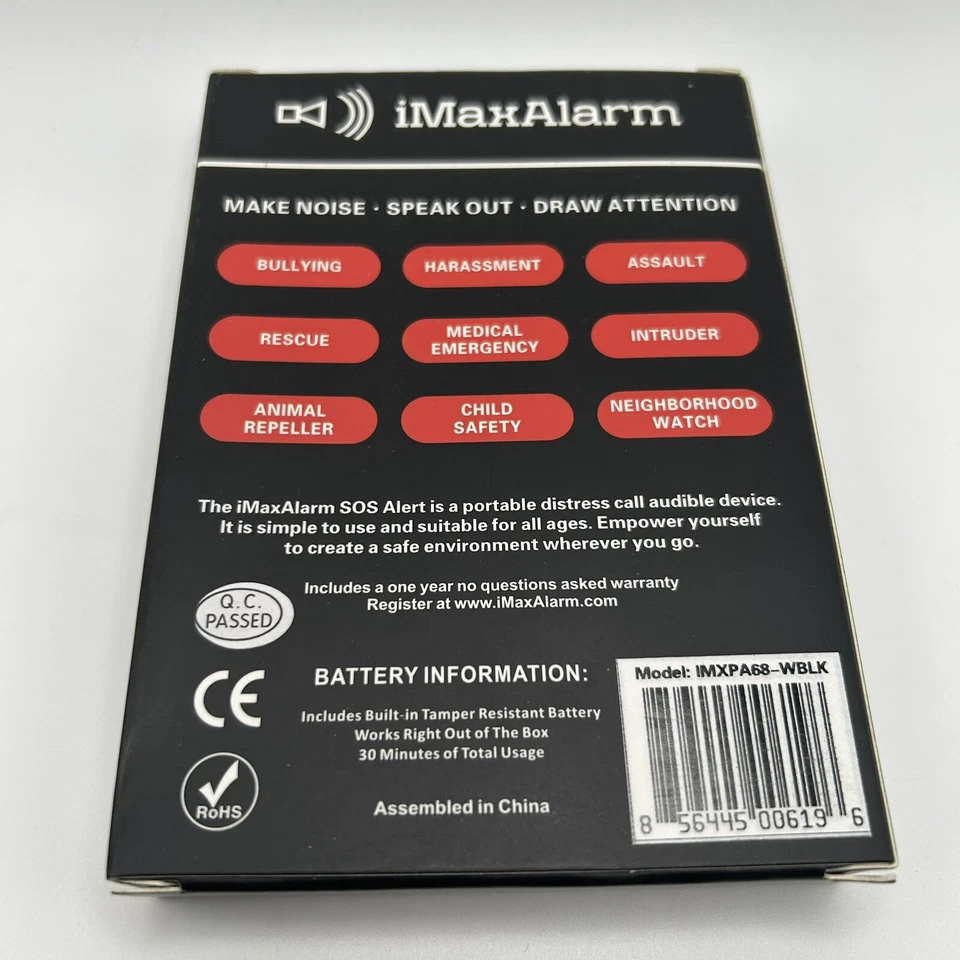 Imax alarma alarma personal Foto 3 de 4