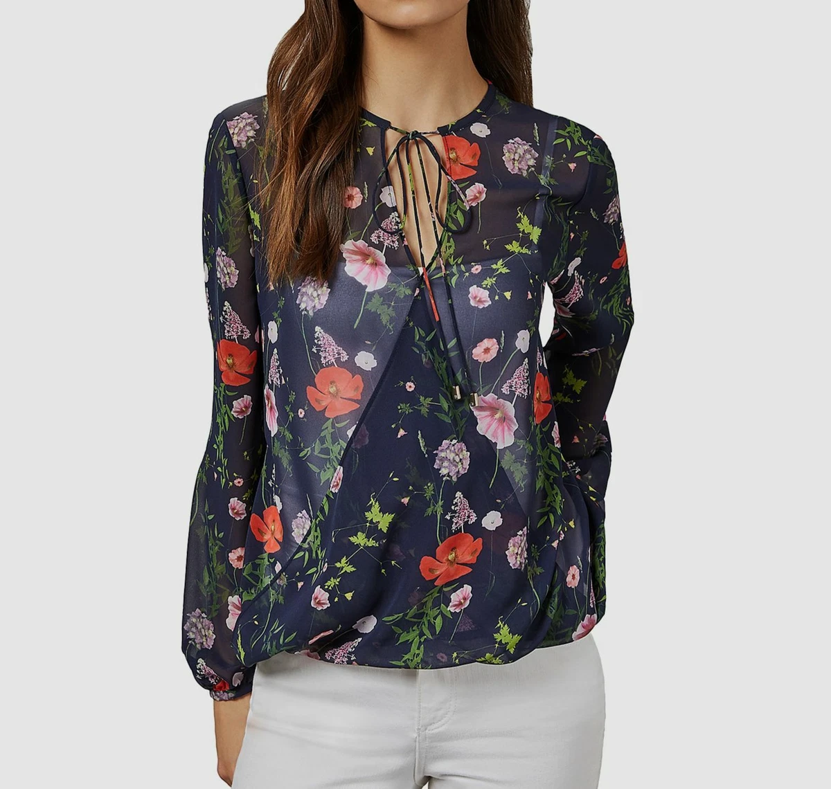 ted baker floral shirt womens