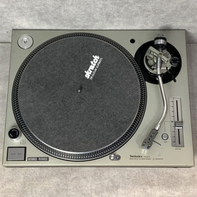 【jay】Technics SL1200 MK3D、SL1200 MK3 Technics SL-1200 MK3D Turntable Direct Drive Black with Dust