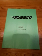 Russco Fidelity Pro FIDELITY Master Mono Phono PreAmp Instruction Manual Stereo
