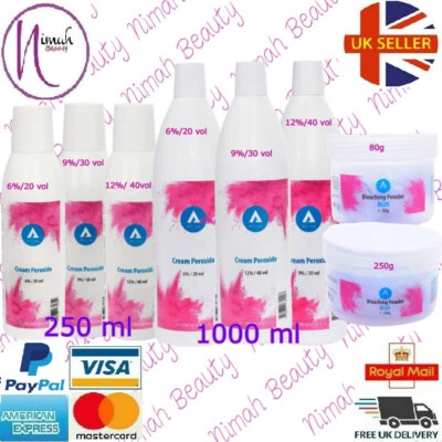 Aliza Creme Peroxid & Aliza Bleichpulver | alle Stärken & Größen verfügbar