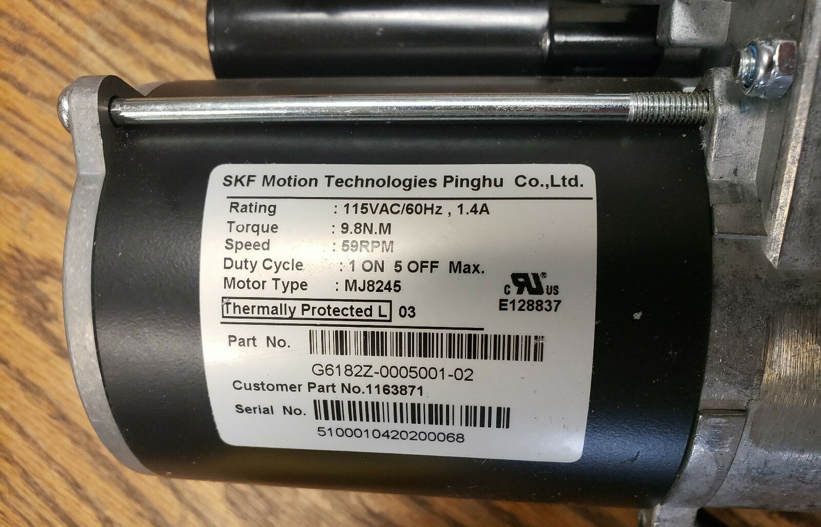 Invacare Kit HI LO Motor Assembly For BAR600 Hospital Bed 1132750 eBay