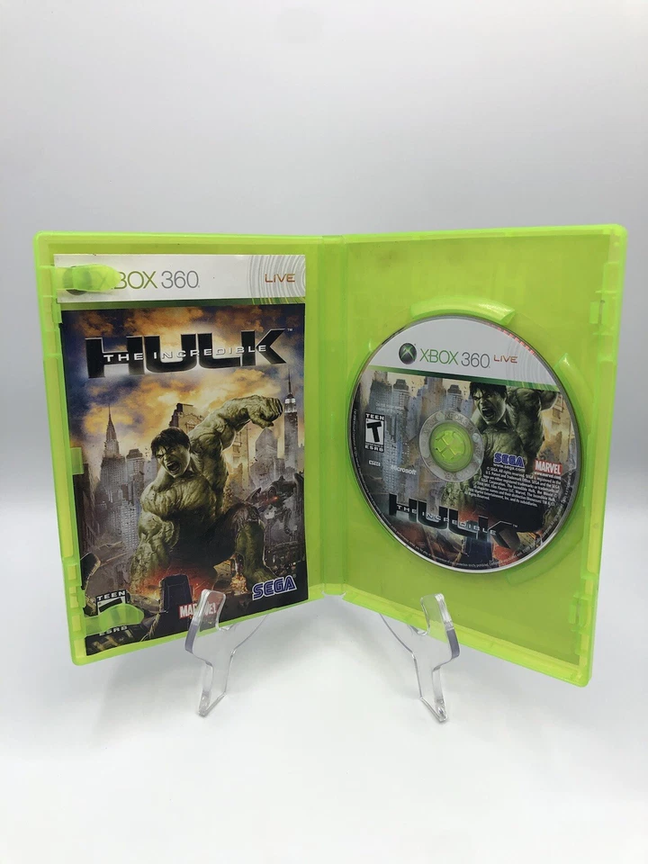 The Incredible Hulk (Xbox 360 GameStop Exclusive) Red Hulk Confirmed CIB Rare - Image 2 of 4