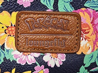 Loungefly Pokemon Mini Backpack Starter Pokemon Navy Blue  display picture 2