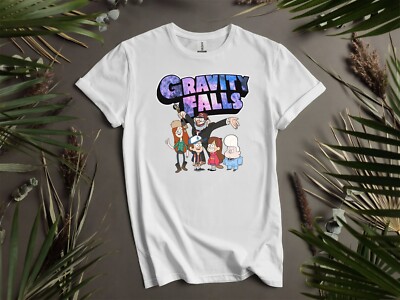 Disney Gravity Falls Figuren Gruppe T Hoodie Tshirt Herren Damen Unisex AD386