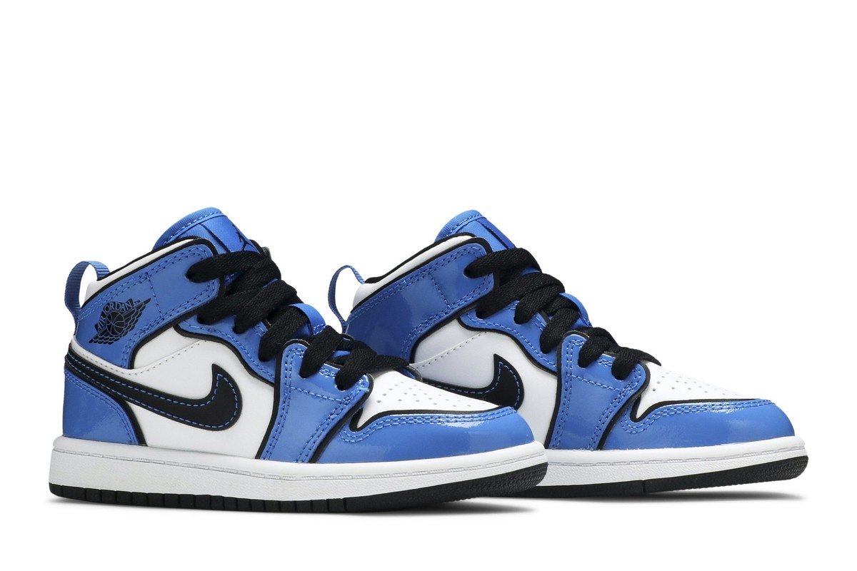 Nike Air Jordan 1 Mid SE PS Signal Blue BQ6932-402 | eBay