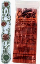 100-pcs Stick Incense, U-Choose Scent + Knife n' Roses Stick Incense Burner 4929
