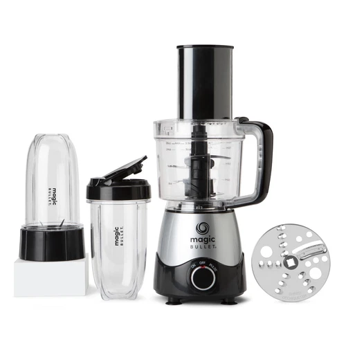 Magic Bullet Kitchen Express Personal Blender and Food Processor, Silver, MB5020