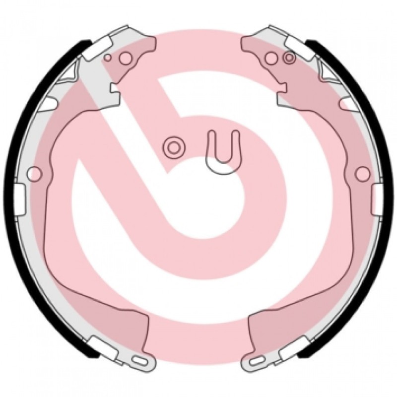 Mâchoires de frein S 85 541 BREMBO pour VW AMAROK - Image 2