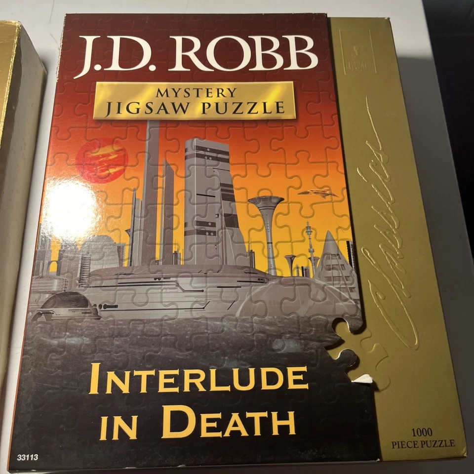 Be puzzled 1000 piezas rompecabezas interludio muerte/cuerpo de evidencia lote de 2 completos Foto 4 de 4