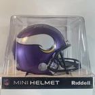 Minnesota Vikings NFL Riddell Mini Helmet Signed Autograph Randall McDaniel