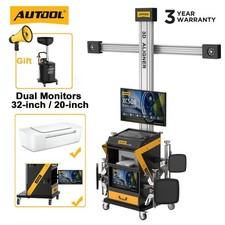Autool Xc508 3d Wheel Alignment Machine Fully Automatic Aligner On All Post Lift
