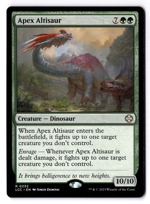 Apex Altisaur NM* The Lost Caverns of Ixalan ENGLISH 0232 mtg -UnltdCards