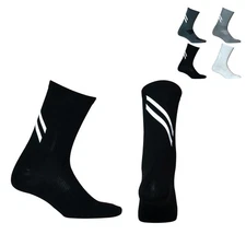 Pro Cycling Socks Mens Womens Riding Sport Ankle Socks Bicycle XC MTB BMX Black