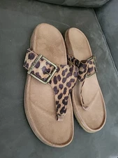 Vionic Emma Thong Suede Sandel 12W