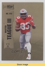 2022 Skybox Metal Universe Champions Gold Spectrum Master Teague III READ 0i47