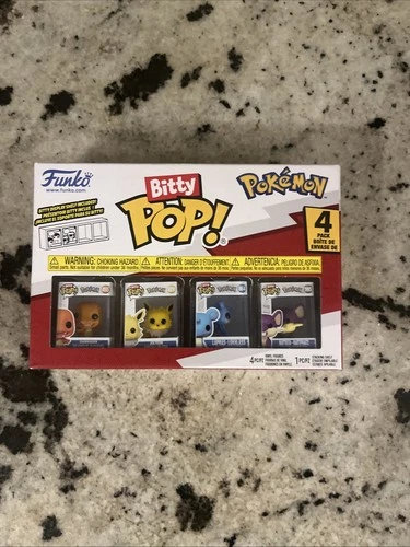 Funko Bitty Pop!: Pokémon - Bitty Pop! Pokémon 4-Pack Series 2