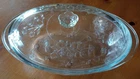 1960s Anchor Hocking Savannah Clear Oval 2qt. Casserole Dish w/Covered Lid-VTG