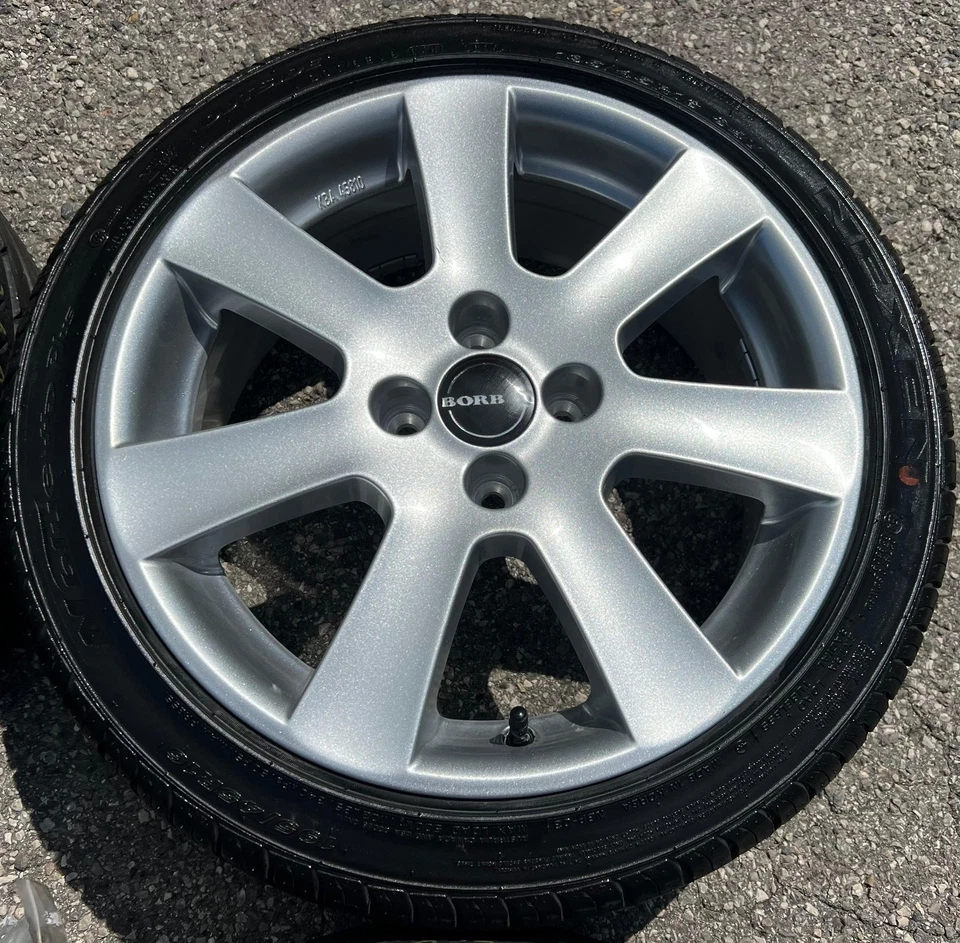 4 ALU 16" SOMMERRÄDER FIAT 500 500C 312 195/45R16 84V 2022 NEXEN FREIHAUS - Bild 3 von 4