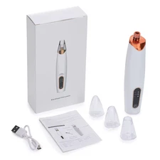 Blackhead Remover Facial Pore Cleaner 3 Suction Power Electric Pimple Acne Extra