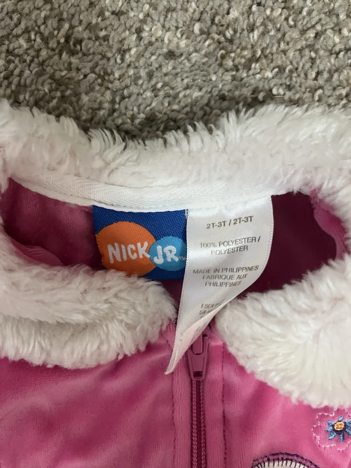 Abrigo Chaqueta 2/3T y Mochila Vintage Nickelodeon Dora The Explorer Y2K Foto 4 de 4