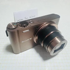 N.MINT SONY Cyber Shot DSC-WX300 Brown Digital Camera 20x Zoom 18.2MP Japanese