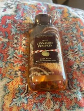 D150 Bath Body Works Sweet Cinnamon Pumpkin Shower Gel Body Wash 10 fl oz New
