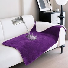 gogobunny Dog Blanket, Waterproof Reversible Sherpa Fleece Throw Blanket, Fur...