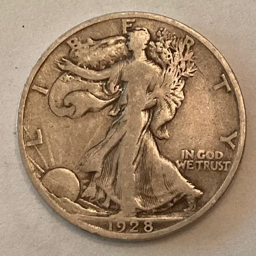 1928-S Walking Liberty Half Dollar — photo from another recent sale
