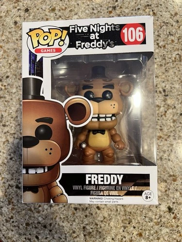Funko POP Five Nights at Freddy's Freddy Figure #106 W/Protector