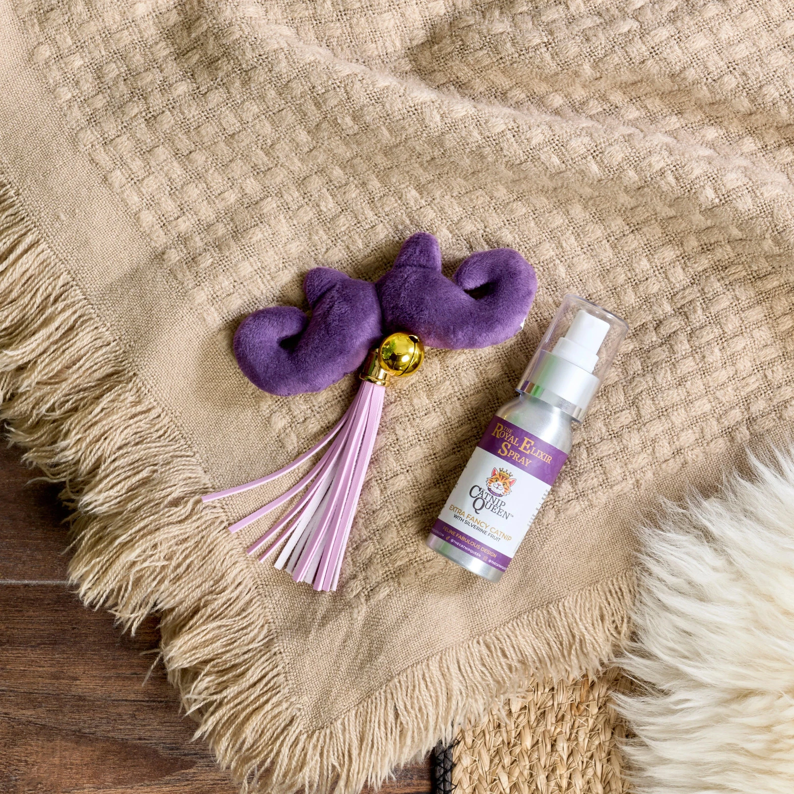 Catnip Toy & Spray Bundle – Strong Interactive | Count's Moustache + Elixir