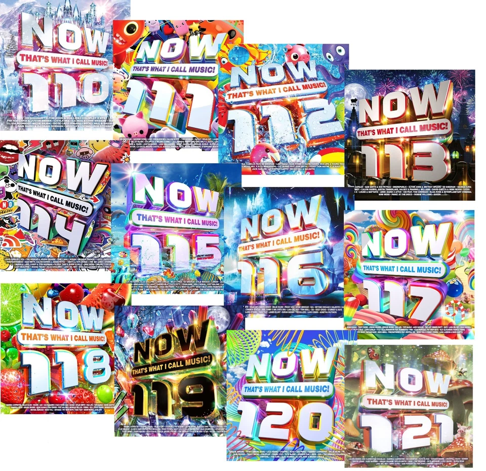 Now Thats What I Call Music 110 to 123 - All New & Sealed - Image 1 of 1