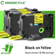 Compatible for Brother P-Touch Label Maker TZ TZe 651 Tape Cartridges Yellow  3