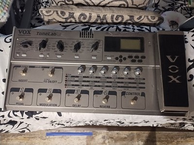 Vox Valvetronix ToneLab LE Pedal Board Used Works But Needs Work. With PSU