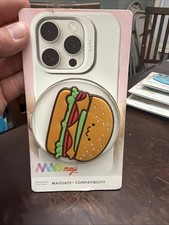 Laut Magmoji Cheeseburger Magnetic Badge