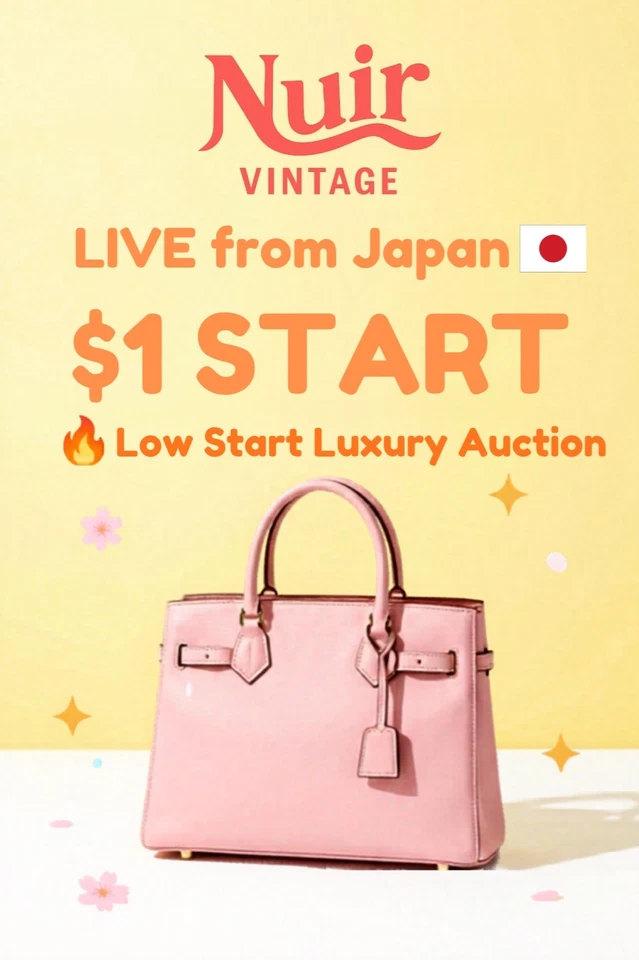 LIVE from Japan 🔥Low Start Luxury Auction Sep 11 11PM EDT