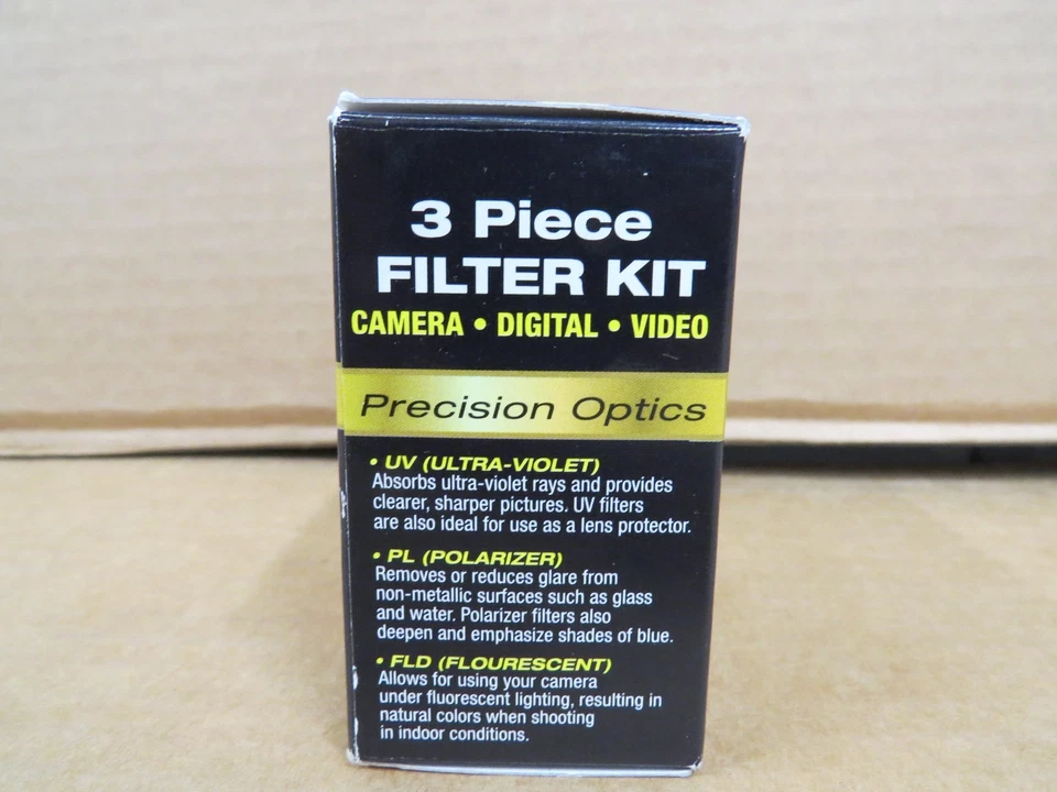 Opteka 52mm Hi-Def Professional 3-Piece Filter Set UV - PL - FLD NEW IOB - Image 4 of 4