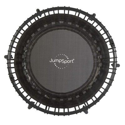 JumpSport 350f Indoor Lightweight 39-Inch Folding Trampoline, Black (Open Box)