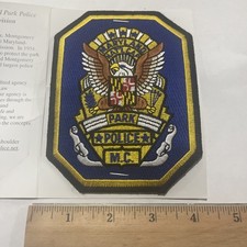 Maryland National Capitol Park Police   new style Shoulder Patch
