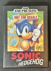 Sonic the Hedgehog (Sega Genesis, 1991) - CIB/Complete Not For Resale