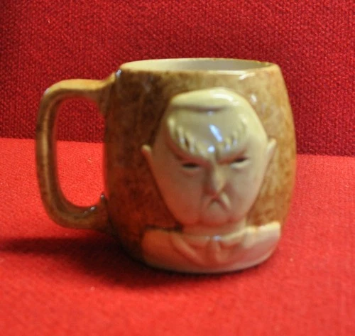 1932 Texas Political Leader John N. Garner Stangl Pottery Ceramic Beer Mug