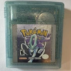 Nintendo Pokémon Crystal Version Game Boy Color Cartridge Role Playing Save Game