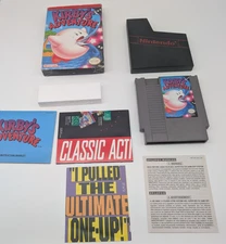 Kirby’s Adventure Complete in Box CIB with Inserts! (Nintendo, NES 1993)