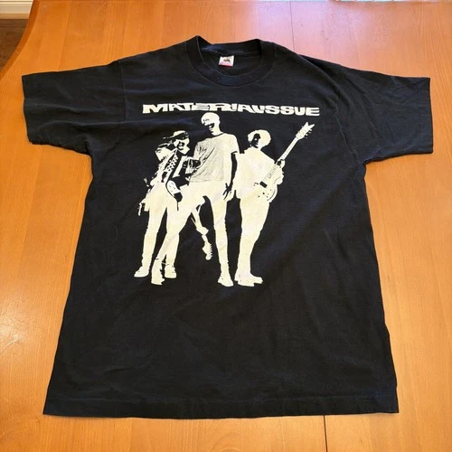 90s Material Issue International Pop Overthrow Tshirt XL 1990s vintage concert t-shirt, vintage, size XL, single stitch, B+ condition