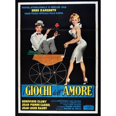 Poster die Spiele der Liebe Cluny Cassel Maury De Broca Chabrol Pierre M332