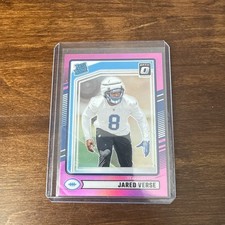 2024 Donruss #341 Jared Verse Optic Rated Rookies Preview Pink